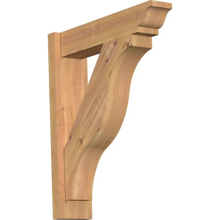 Ekena Millwork Funston Smooth Traditional Outlooker, Western Red Cedar, 5 1/2"W x 22"D x 26"H OUT06X22X26FST01SWR